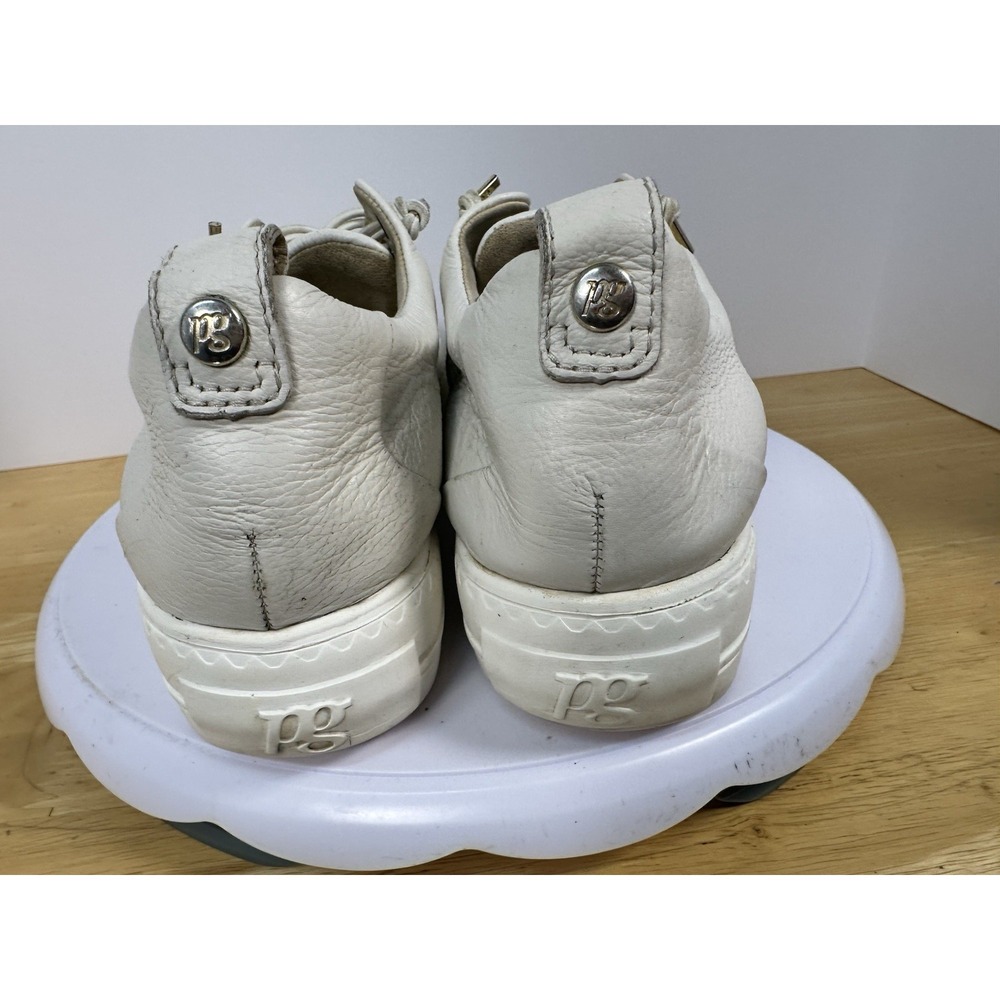 Paul Green Faye Platform Sneakers Womens Ivory US 10 UK 7.5 Made In Austria - Picture 6 of 16